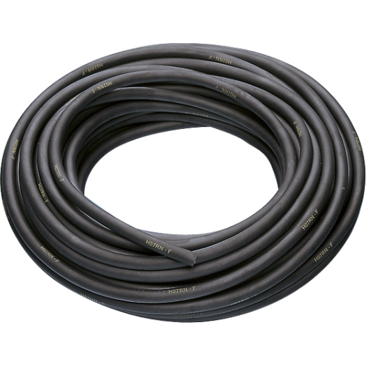 Per meter H07RN-F Eca (Neopreen) - kabels op de door u gewenste lengte 5 G 4,0 mm² zwart