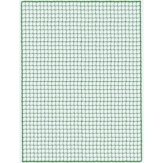 Afdeknet, groen, 1,5 x 2,7 m, maaswijdte 45 mm