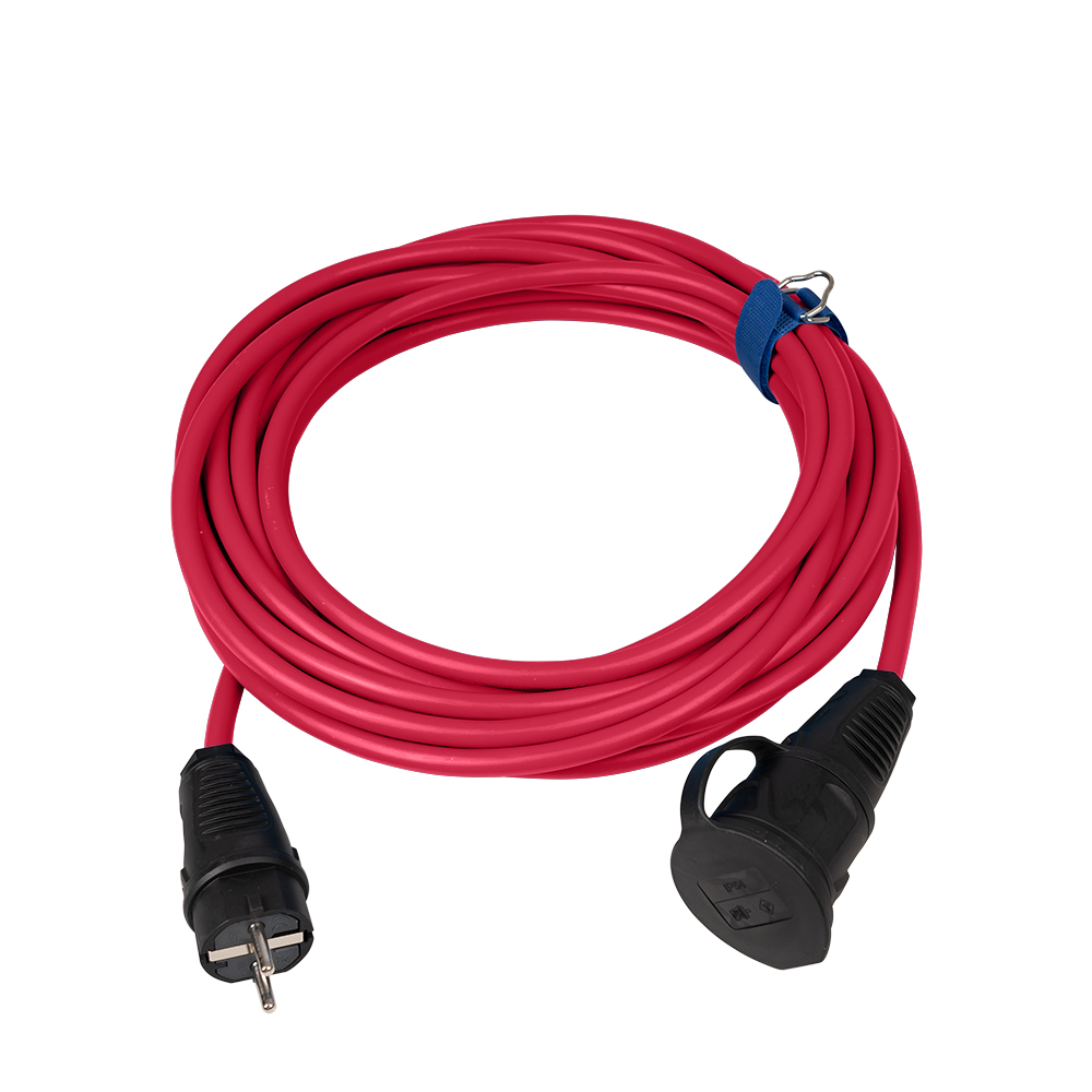 SIROX® zware rubberkabel H07RN-F 3G1,5 mm² 5 m rood