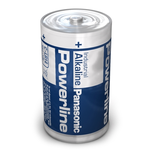 Panasonic alkaline batterij "Powerline" C
