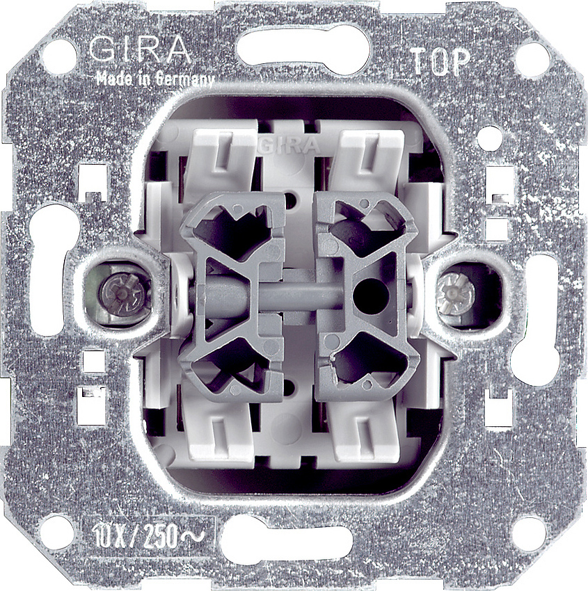 GIRA wissel-wisselschakelaar 10A 250V (010800)