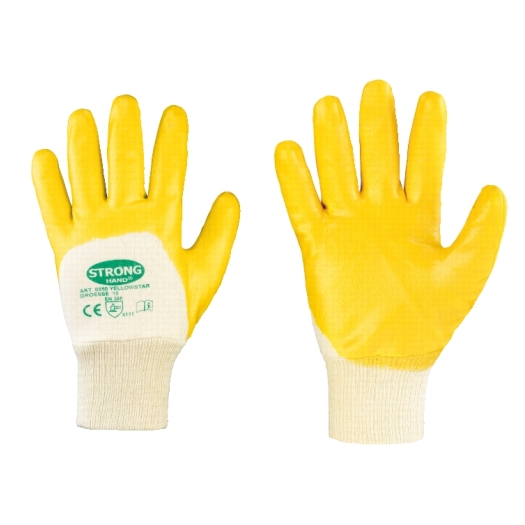 Nitril katoenen handschoenen STRONG HAND® 11 (XXXL)