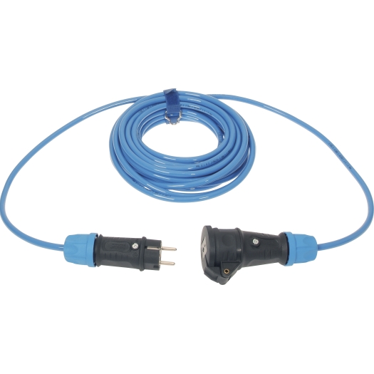 SIROX® PUR-kabel H07BQ-F 3G1,5 mm² 10 m blauw