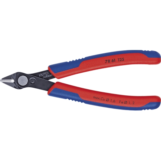 KNIPEX electronic "SUPER KNIPS®" voor Ø max. 1,6 mm 125 mm