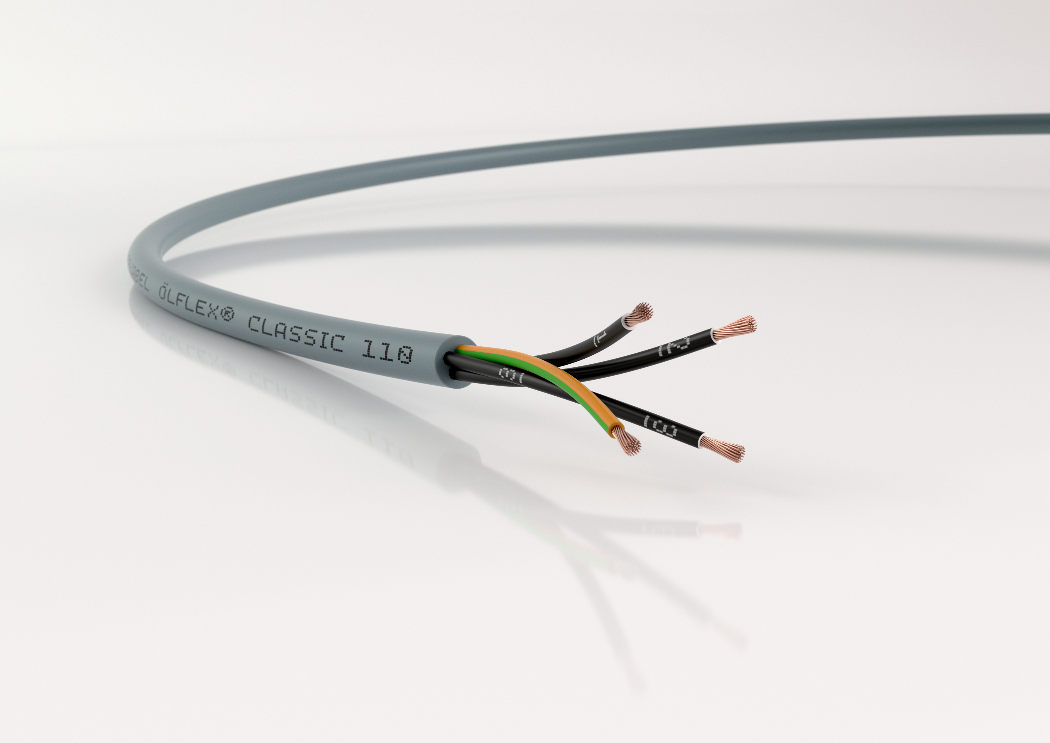 Stuurstroomkabel LAPP ÖLFLEX CLASSIC 110 4G1,5 mm² rol 100m (Airco kabel) 