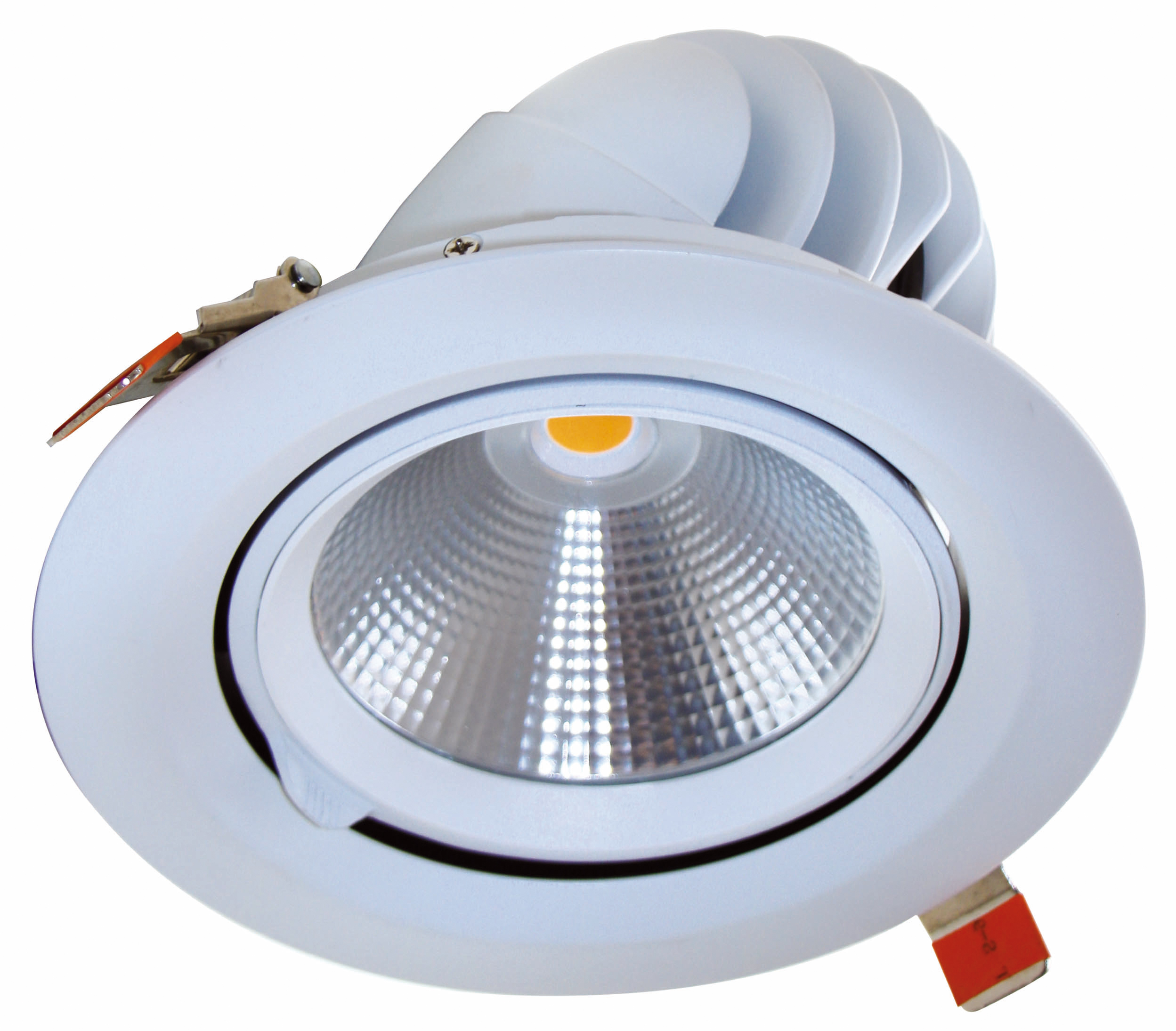 LED downlight Multispot, 20 W, wit, warm wit, 930, 1.600 lm, 24°, 3.000 K