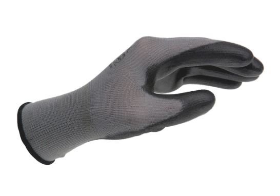 Beschermende handschoen gecoat 7acc. volgens EN 388, maat 7 (M)