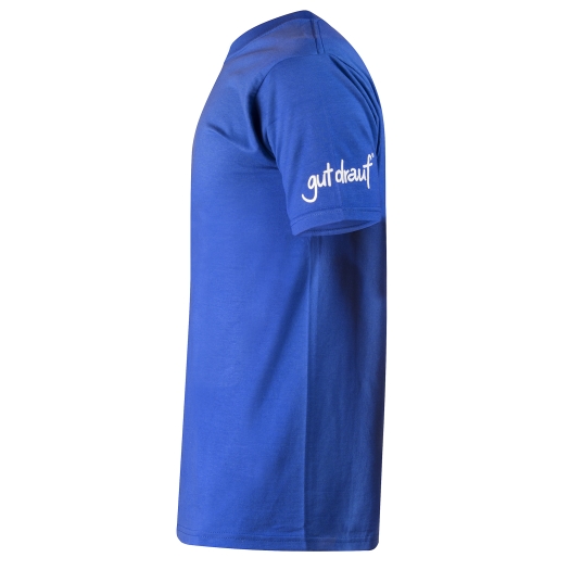 ‚gut drauf'® T-shirt BASIC reflexblau L