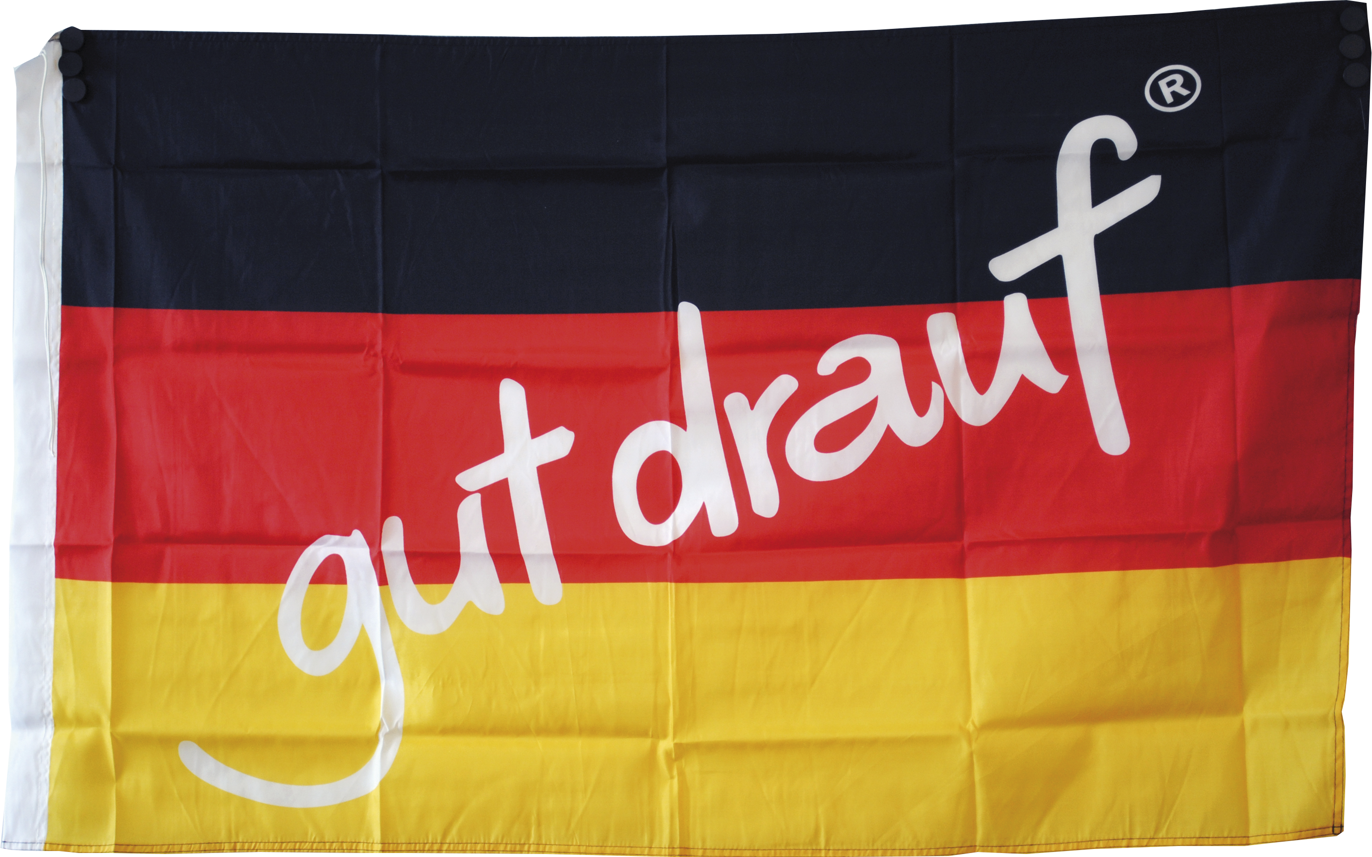gut drauf-Deutschland-Fahne