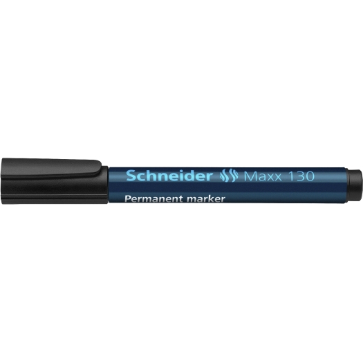 permanent-Marker met ronde punt "Schneider" 1 - 3 mm schwarz