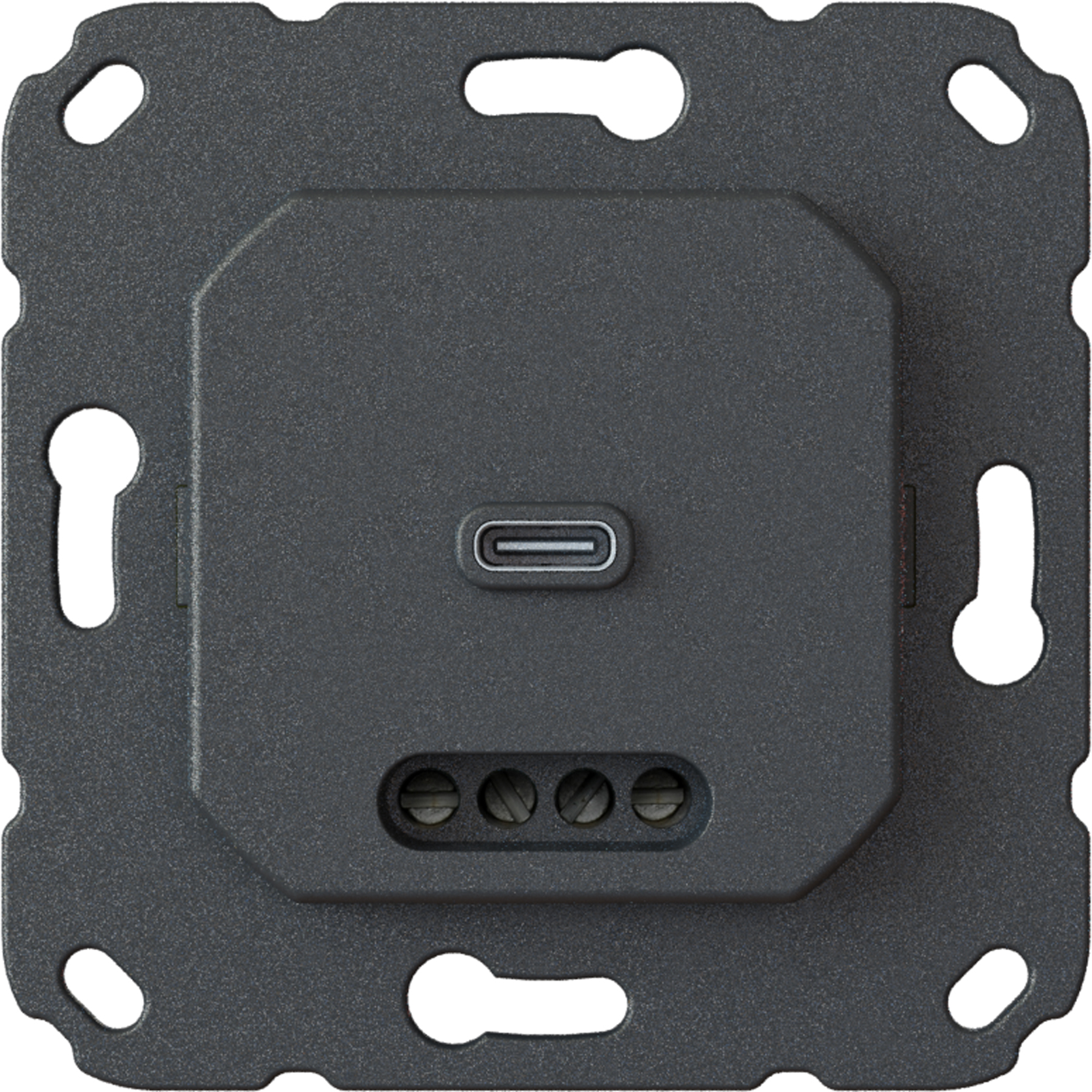OPUS 55 USB-C wandcontactdoos 65, Power Delivery (PD) snellaadfunctie 65 W