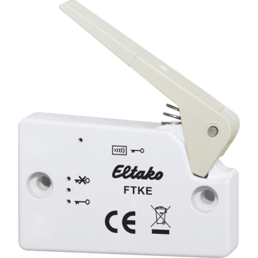 ELTAKO Venster-/Deurcontact met energiegenerator sluiten en open signaal wit