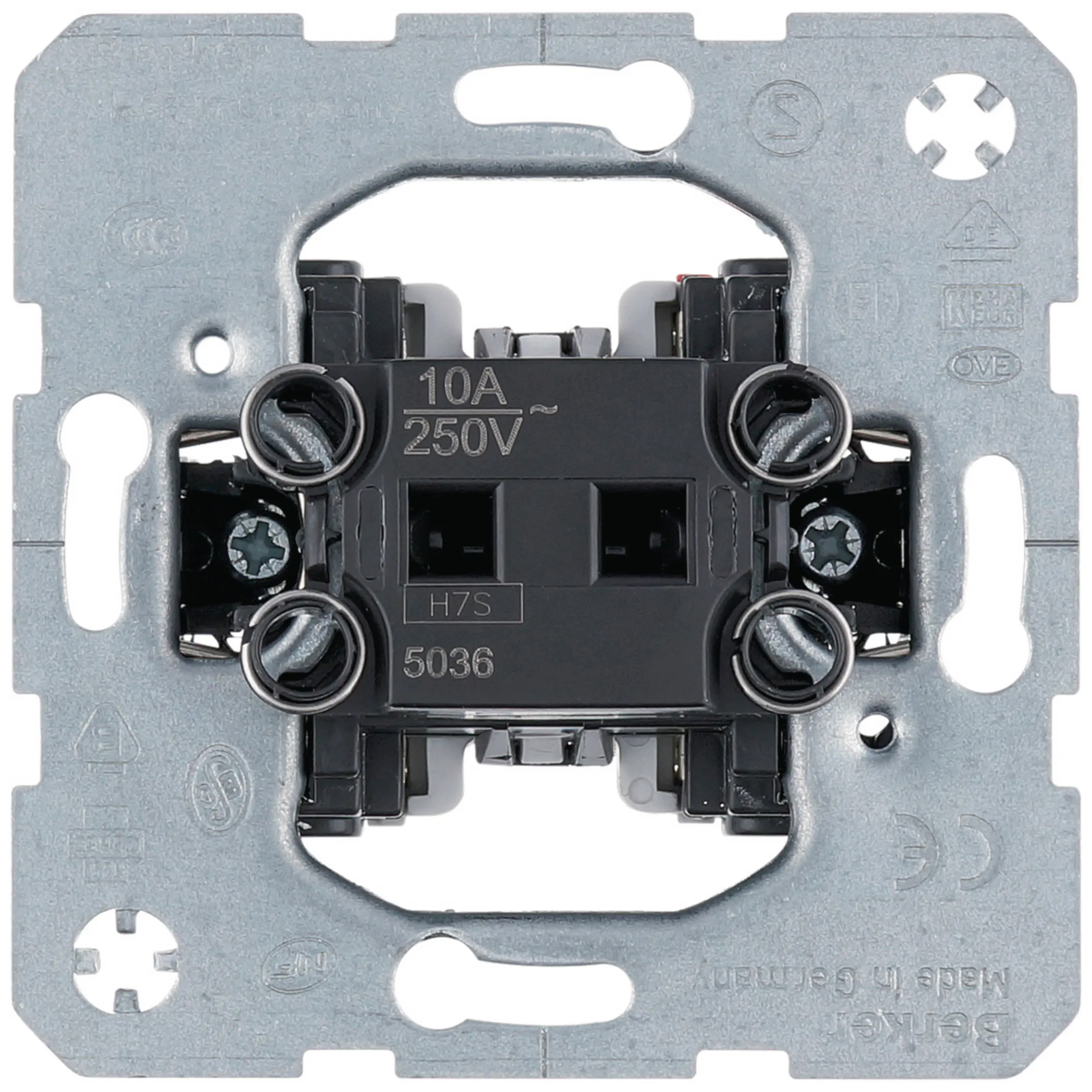 Module inzet Tuimelschakelaar met 1 inzet. W