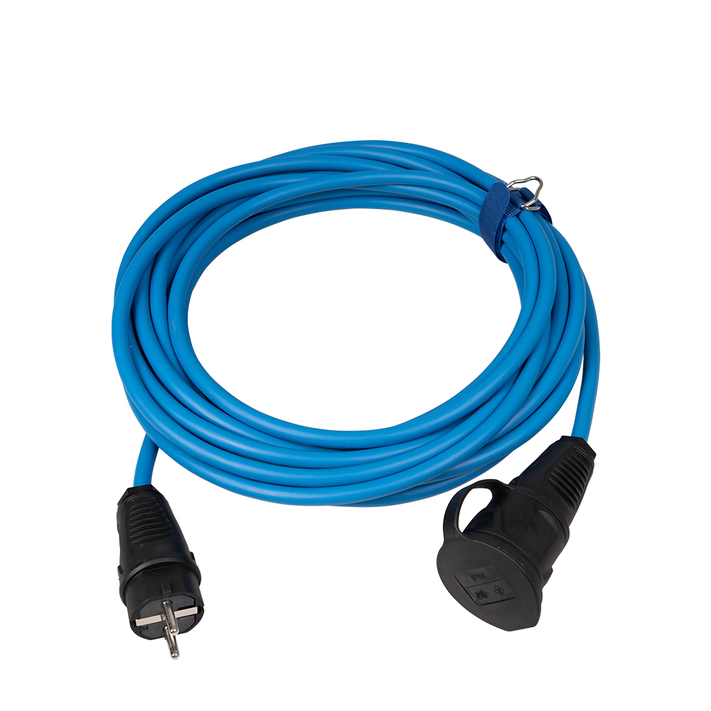 SIROX® zware rubberkabel H07RN-F 3G1,5 mm² 10 m blauw