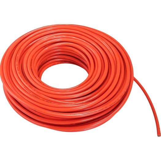 PUR kabel per meter - op de door u gewenste lengte H07BQ-F 3 G 2,5 mm² lichtoranje (RAL 2005)