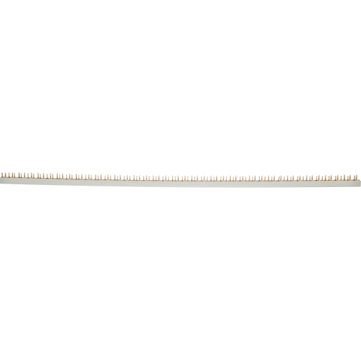 3-fasen stiftrail, L-uitvoering, open 37 x 3 polen, 996,8 mm lang