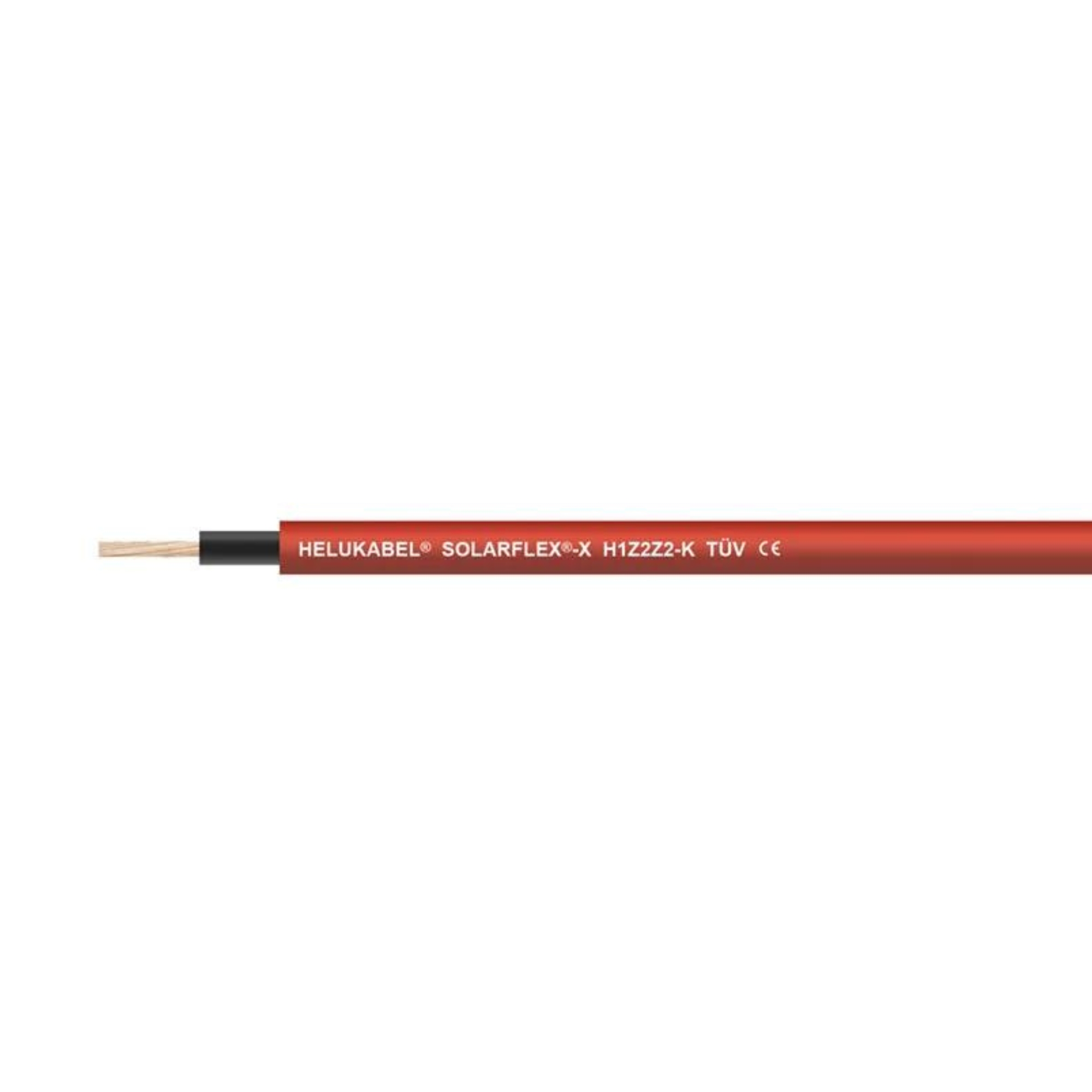 PV-Kabel Solarflex-X H1Z2Z2-K 1x4mm² rood