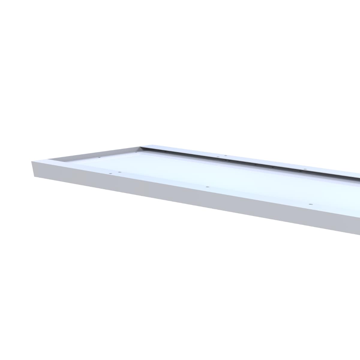 InnoGreen® LED-Panel MULTI - Opbouwraam zilver 1245 x 618 x 5 mm plat
