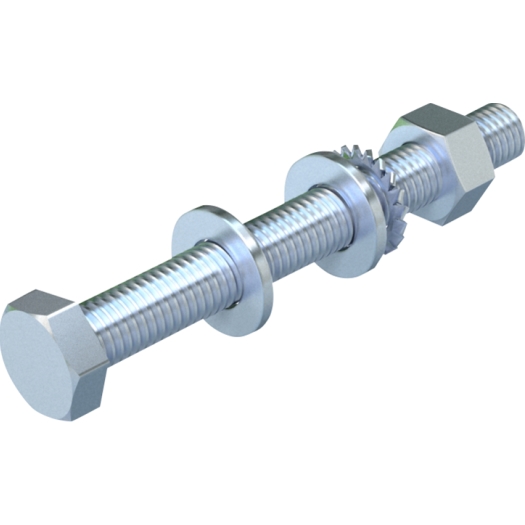 Zeskantbout M10 x 90 mm