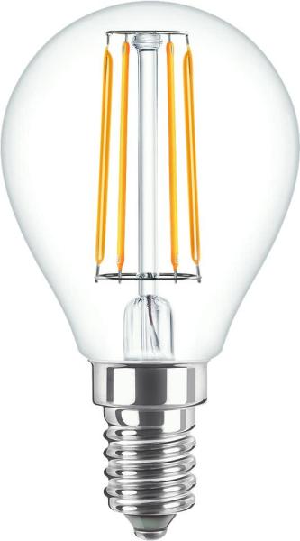 CorePro P45, hoogspannings-LED gloeilamp, E14, 4,3 W, 470 lm