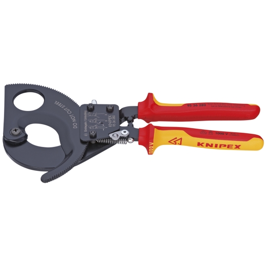 KNIPEX VDE-kabelknipper max. 52 mm (380 mm²) 280 mm