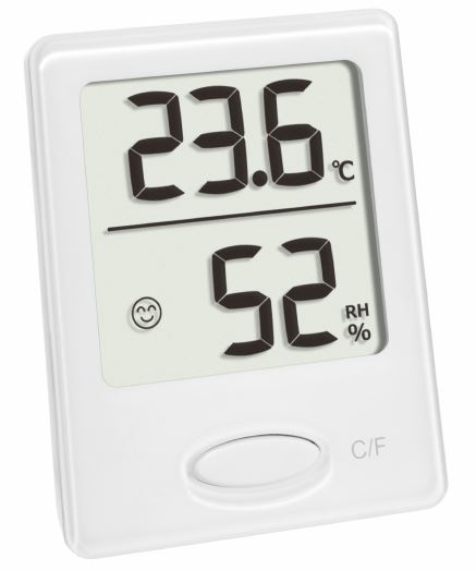 Digitale thermometer wit
