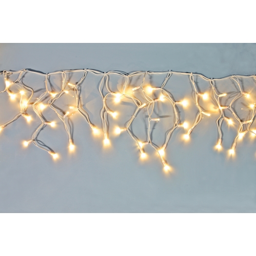 ICE LITE® lichtgordijn 114 LED lichtpunten 7 W - 3 m warm wit