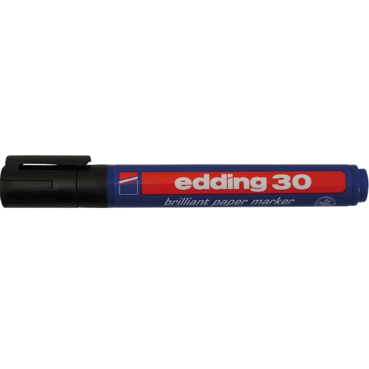 permanent-Marker met ronde punt "edding" 1,5 - 3 mm zwart
