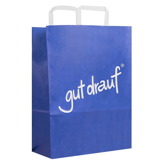 ‚gut drauf'® papieren draagtas