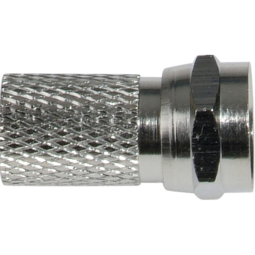 F-connector met schroefaansluiting CFS, voor kabel-Ø 8,2 mm
