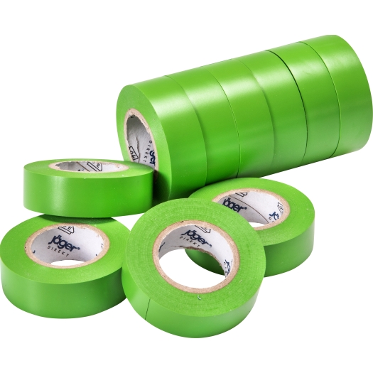 Certoplast PVC-isolatietape groen 10 m