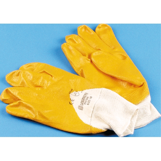 katoenen handschoenen met nitriel