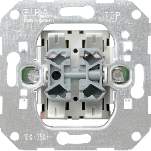 GIRA seriedrukcontact wisselcontact (015500)