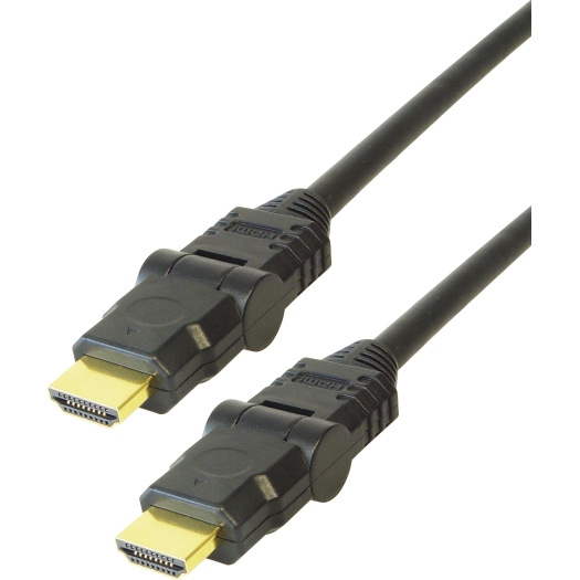 HDMI kabel 2.0, met knikbare stekker 5,0 m
