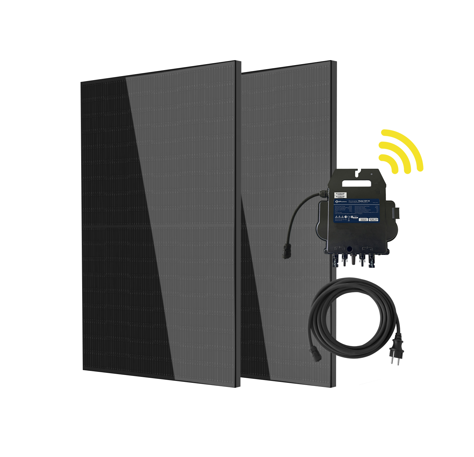 Plug&Play mini-PV-systeemset, 800 W, montage op railing