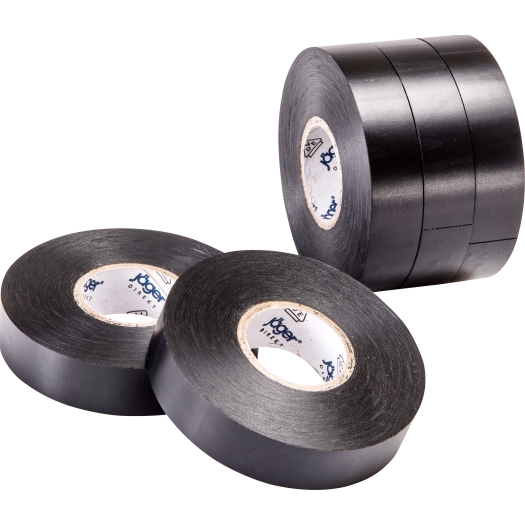 Certoplast PVC-isolatietape zwart 25 m