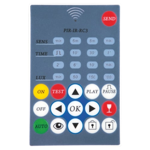 Mini-afstandsbediening P-IR-Handsender LUX/SENS/ZEIT