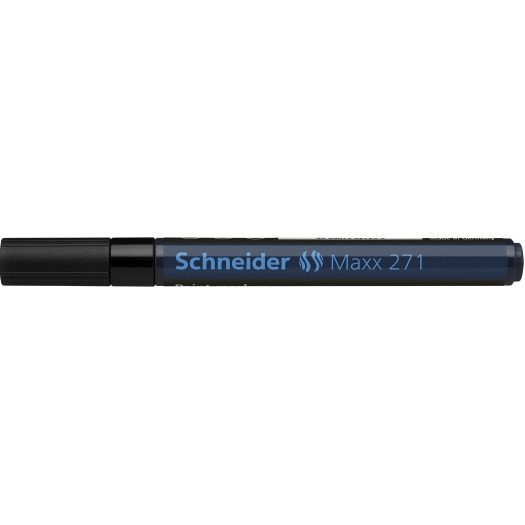 lakmarker met ronde punt "Schneider" 1 - 2 mm schwarz