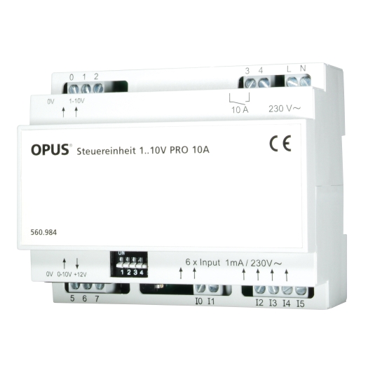OPUS® stuureenheid 1 - 10 V "PRO" - modulaire inbouw besturingsunit  1-10 V, REG