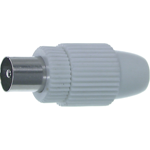IEC-coaxiaal-centrale stekker en koppeling, Ø 9,5 mm Stecker CKS 1